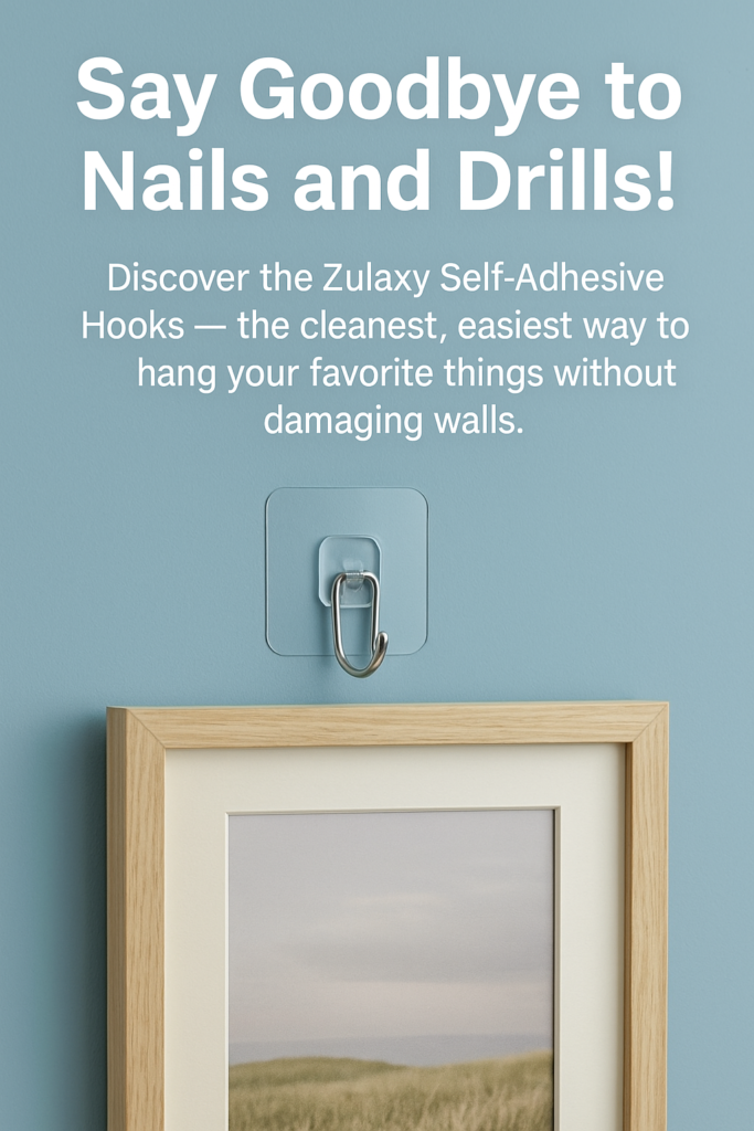 No-Drill Adhesive Hooks