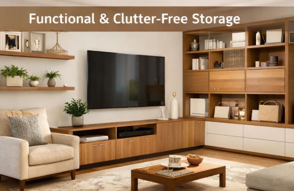Functional and Clutter Free Spaces
